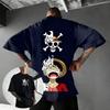 One Piece Anime Luffy Ace Straw Hat Pirates Graphic T Shirt Men Women 2026 Summer Short Sleeve Tee Vintage Streetwear Casual Top