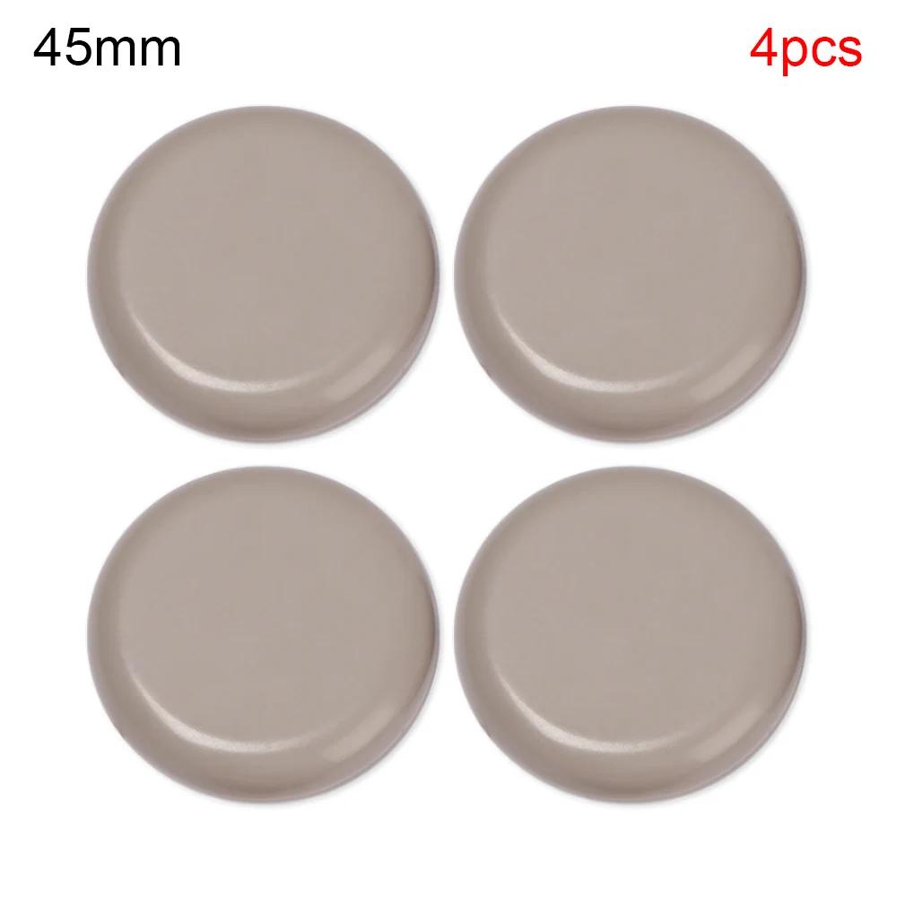 4Pcs Self-Adhesive Furniture Moving Slide Pad Round Square Wear-resisting Anti Noisy Chair Leg Slider Pads Floor Protector