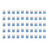 100 Pcs Variable Resistor 10 Values 500R To 1M RM065 Blue White Trimmer Potentiometer Assortment Kit
