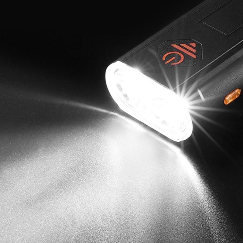 Nighttimes Cycling Headlight Regulable Brightness Bicycles Light Warning Light for Various Weather Conditions