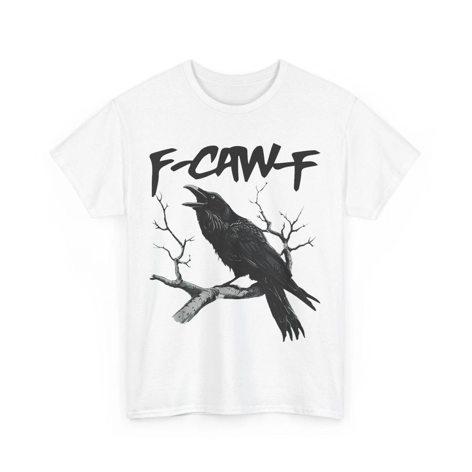 Black Crow F-Caw-F Black Bird F-Caw-F T shirt L