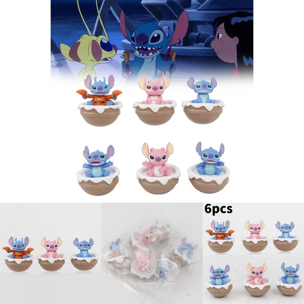 Stitch Q Version Abs Tumbler Toy Model Figurine For Kids And Collectors