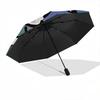 1pc Nightly Adventure: Cute Bunny & Friends Umbrella - Automatic Opening/Closing, Foldable Design, Outdoor, Festive Gift for Fans, Travelers, Everyday