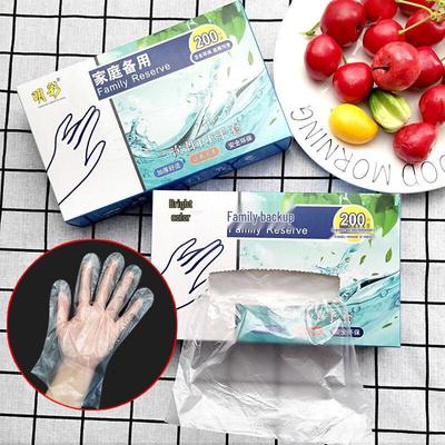 Guantes de Plástico Desechables de Grado Alimentario ZISIZ