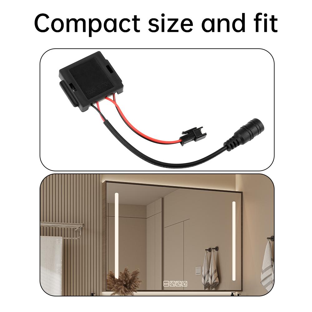 DC 5-12V 3A 36W Intelligent Touch Switch Touch Sensor Switch For Led Light Mirror Headlight For Smart Home Bathroom Light Switch