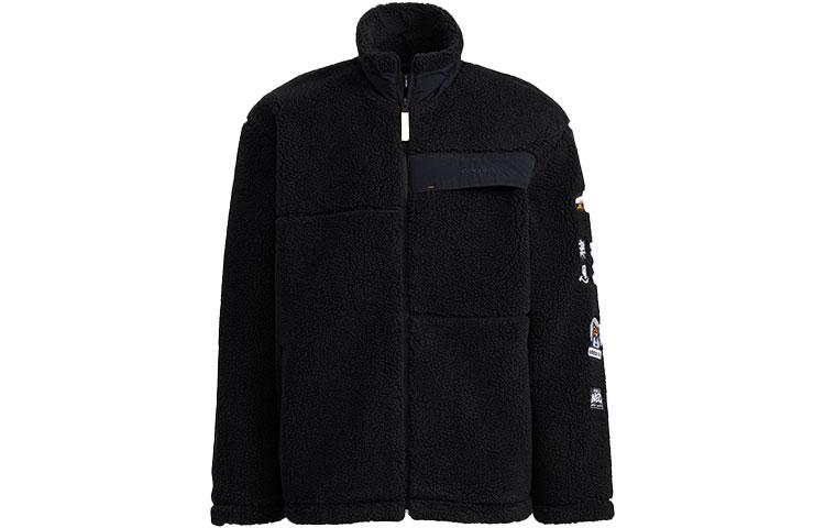 Adidas Neo Jackets Unisex Black Stand Collar Moderate Other HG9030 L