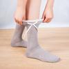 Thin Style Children's Socks - Summer Cotton, Sweet Bow, Bubble Yarn, Frilly Mid-calf Pile-up Socks