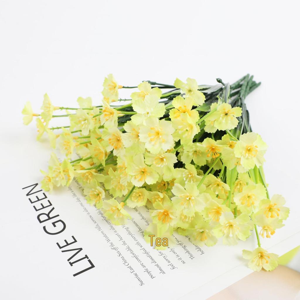 Artificial Greenery Bouquets for Home, Hotel, Wedding, and Decoration