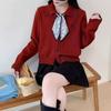 Women's Soft Fluffy Solid Color Knit Cardigan - 2025 Korean Lazy Style Sweater
