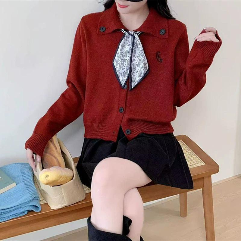 Women's Soft Fluffy Solid Color Knit Cardigan - 2025 Korean Lazy Style Sweater