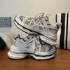 Early autumn shoes women's 2025 new retro versatile casual small platform dad shoes light sports shoes autumn