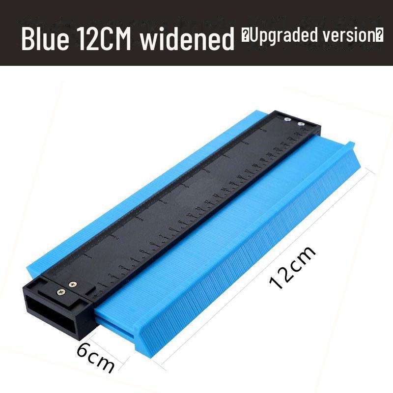 Multifunctional Contour Measuring and Profiling Gauge for Woodworking and Irregular Shapes