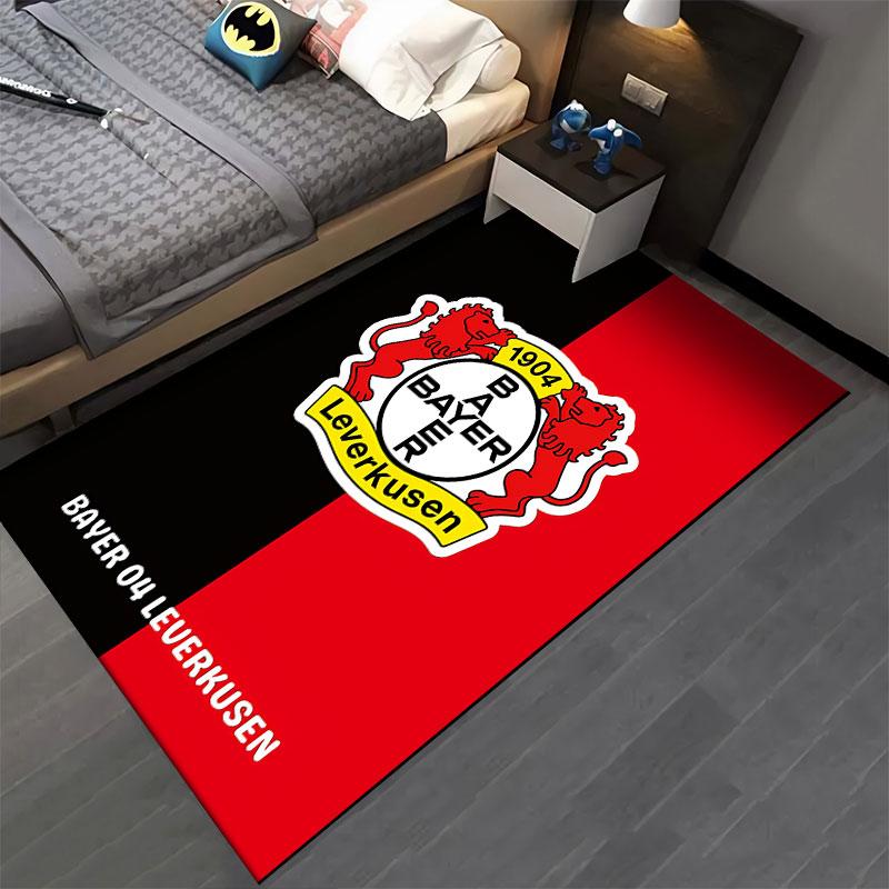 Bayer Leverkusen Emblem Carpet Suitable As a Non-slip Mat for the Living Room or Bedroom Sofa