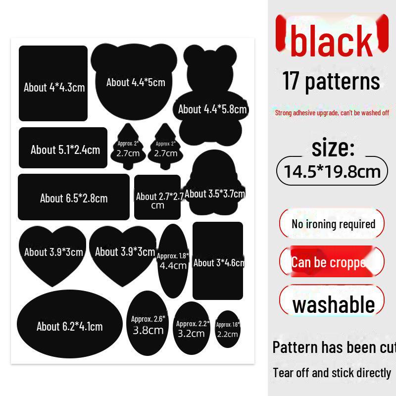 High-End Washable Self-Adhesive Down Jacket Repair Patch