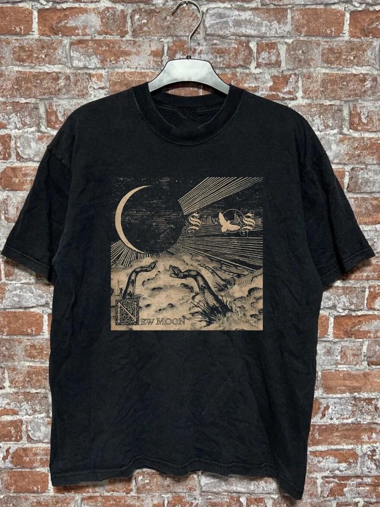 

Swallow The Sun New Moon Black Cotton T Shirt Full Size S5XL SN232 Unisex T-Shirt XXXL