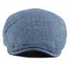 HT4737 Mens Berets Women Spring Summer Breathable Linen Beret Cap Artist Painter Beret Hat Male Female Adjustable Ivy Flat Caps