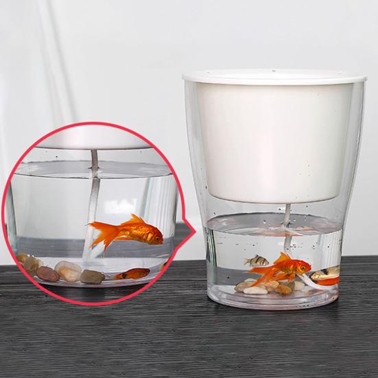 Samozavlažovací hydroponický květináč pro domácí použití z ABS, odolný vůči teplotě