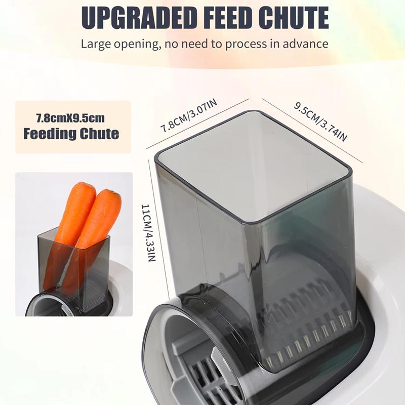 Elektrische Groenteschaaf Multifunctionele Salade Maker Keukenmachine Voor Keuken Gebruik