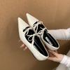 Fashion Spring Summer Fashion Pointed Toe Ladies Flats Slip On Shoes Female Shallow Footwear Butterfly-Knot Women Flats With Shoes