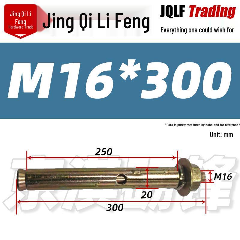 Small Head Carbon Steel Expansion Bolt - Zinc Plated Seamless Round Hole Pipe Mini