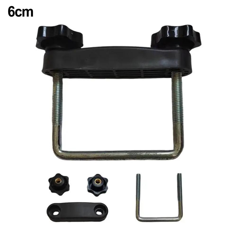 6/8CM Dachträgerklemmen Dachbox U-Bügelklemme Mit Sicherungsmutter Abnehmbare Stange U-Bügelschellen Montagezubehör