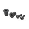 M5 Motorcycle    S Nuts Gaskets Set Aluminum Alloy Rubber Replacement for  