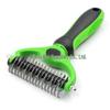 Dual-Sided Pet Grooming Rake Comb for Dogs - Detangling & Shedding Tool