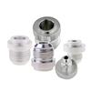 AN6-AN12 Male Welding Solder Fitting Bung Hose Adapter Oil Aluminum Thread Mounting Screw for Car Performance