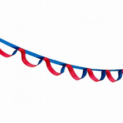 Captain Stag Um 1611 [loop Rope With Hanging Chain Clothesline Carabiner Pink X Blue Monte]