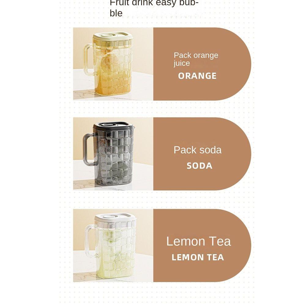 Sturzsicherer Kaltwasser-Kessel 2000ml Kühlschrank Getränkespender Küche Zuhause