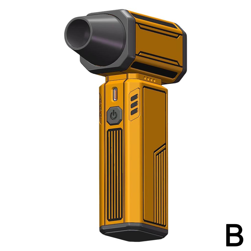 

Мини-вентилятор беспроводной электрический пылесос бесщеточный аккумуляторный вентилятор 3Gear Turbo Violent Blower TurboFan золотой