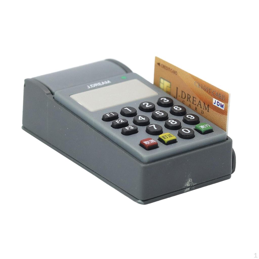 1/12 Dollhouse Cash Register Model Scene Props, Furniture Supermarket Convenience