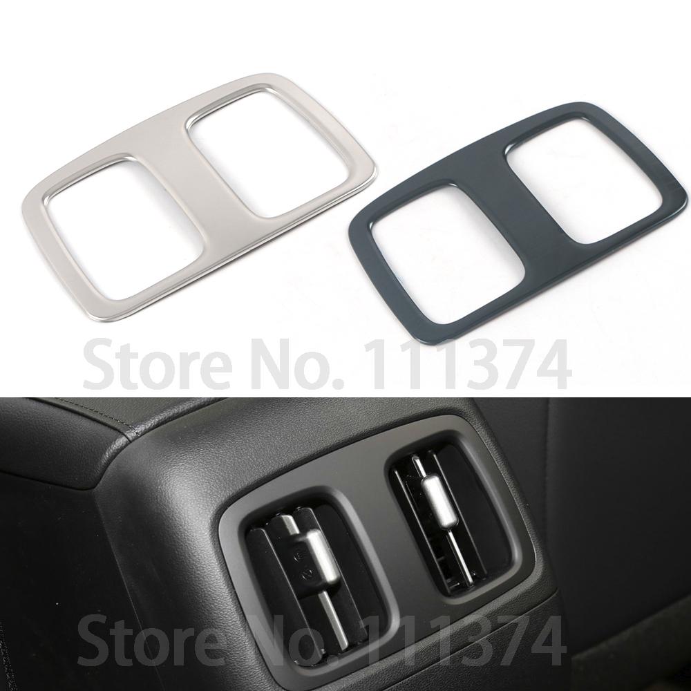 

Хромированная накладка на розетку кондиционера на заднем сиденье для Hyundai Tucson NX4, украшение из нержавеющей стали BK