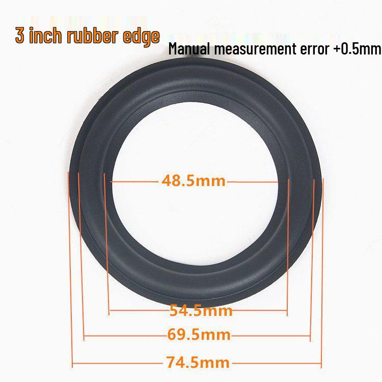 Rubber Edge Surrounds for 3-12 inch Speaker Repair