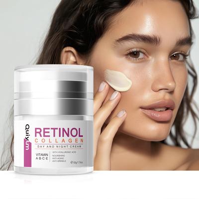 Crema idratante giorno e notte al collagene e retinolo