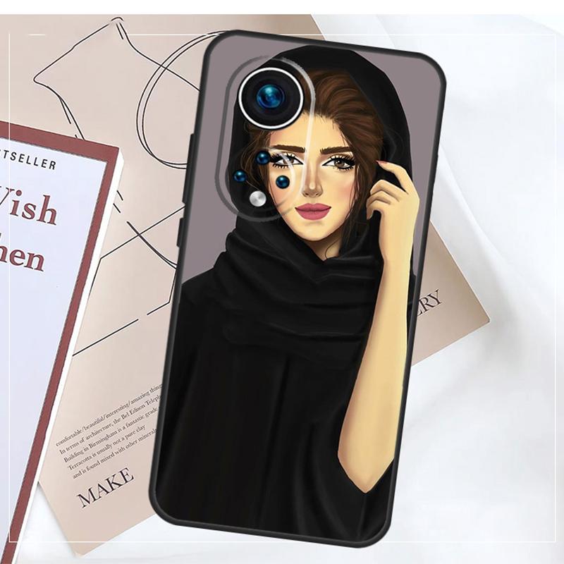 

Hijab Face Muslim Islamic Woman Gril Case For Honor Magic 8 7 6 5 Pro 200 400 Lite 50 70 90 X9a X9b X9c X9d X8b X8c Win RT Cover Honor Win RT