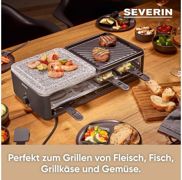 Раклетница Severin RG 2366 Black Line Lite Naturstein (2366000)