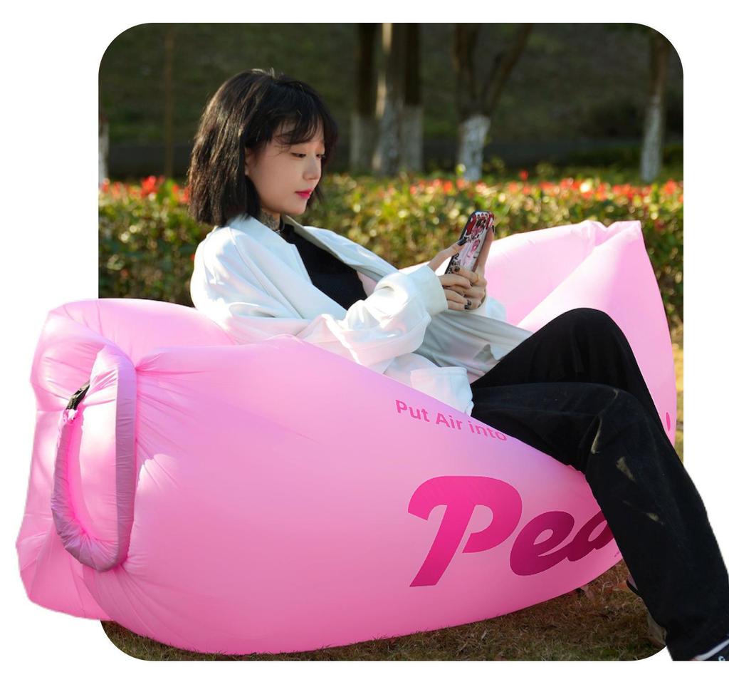 Inflatable Music Festival Sofa - Portable Outdoor Air Couch for Camping & Events