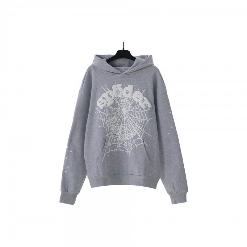 Young Thug 555 Same Style Foam Print Hoodie Couple Loose Fit Sweatshirt Men