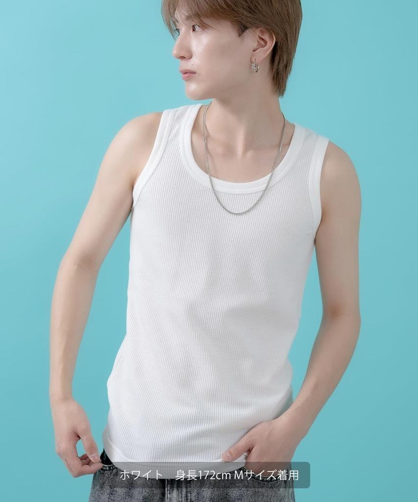 [IMPROVES] [SIDEWAYSTANCE] Waffle Tank Top
