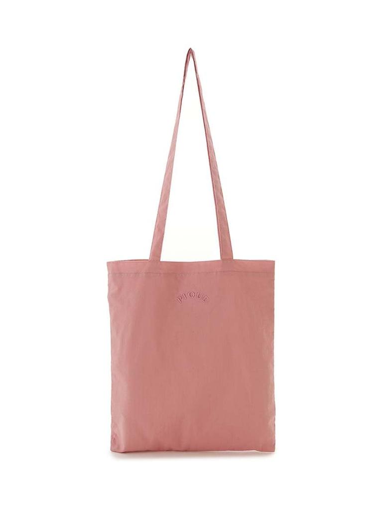 Gelato Pique WhiteDay Embroidered Tote Bag PWGB251547PNKF