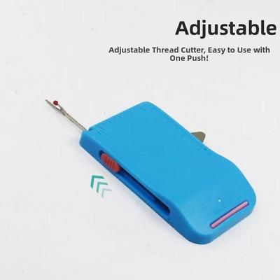 Adjustable Magnetic Sewing Track Built-In Seam Ripper with Measurement Seam Guide Sewing Guide Ruler Sewing Machine Accessories