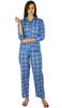 Bimba Womens Cotton Night Wear Printed Pajama Set Full Sleeve Shirt with