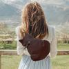 Sling Bags for Women Crossbody PU Leather Cute Cat Shape Lightweight Shoulder Bag Bag Chest Bag for Gym outdoor