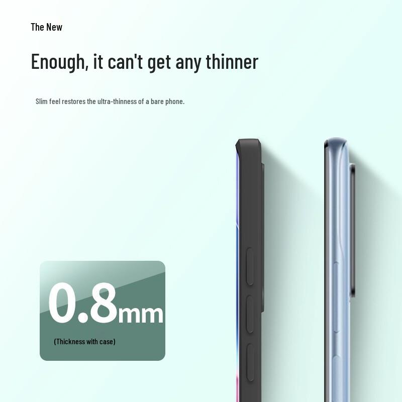 KEKLLE Liquid Silicone Full-Wrap Phone Case for Redmi K40/K40 Pro