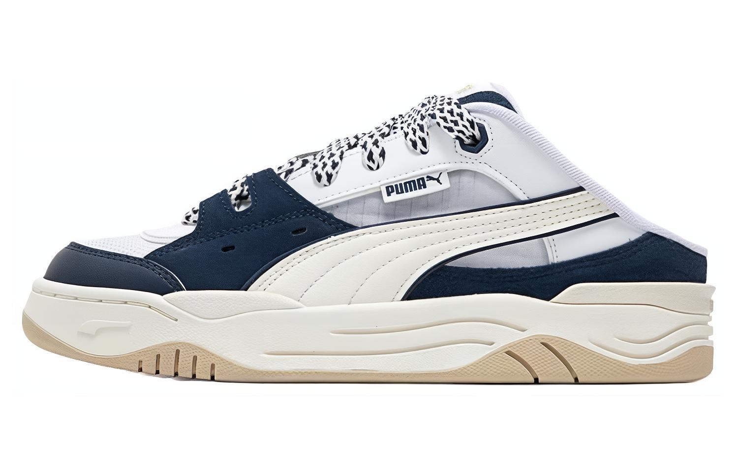 PUMA Bari Mule Low top Casual Shoes Unisex White Blue 399501-04 37