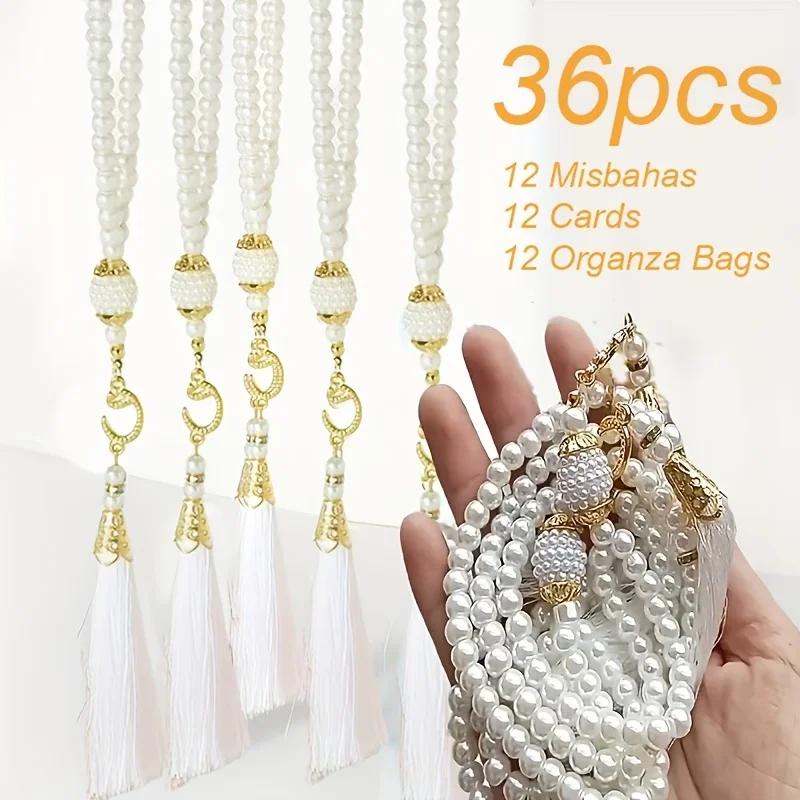 36pcs/12Sets Handcrafted Prayer Beads for Prayer Suitable for All Occasions And Celebrations Perfect Gift
