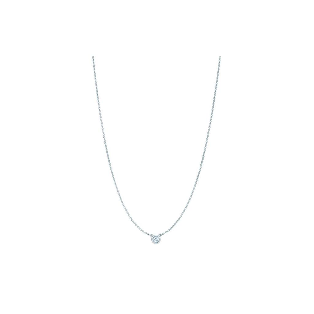 Tiffany & Co. Elsa Peretti® Minimalist Elegant 925 Silver Necklace Women Necklace 60017891