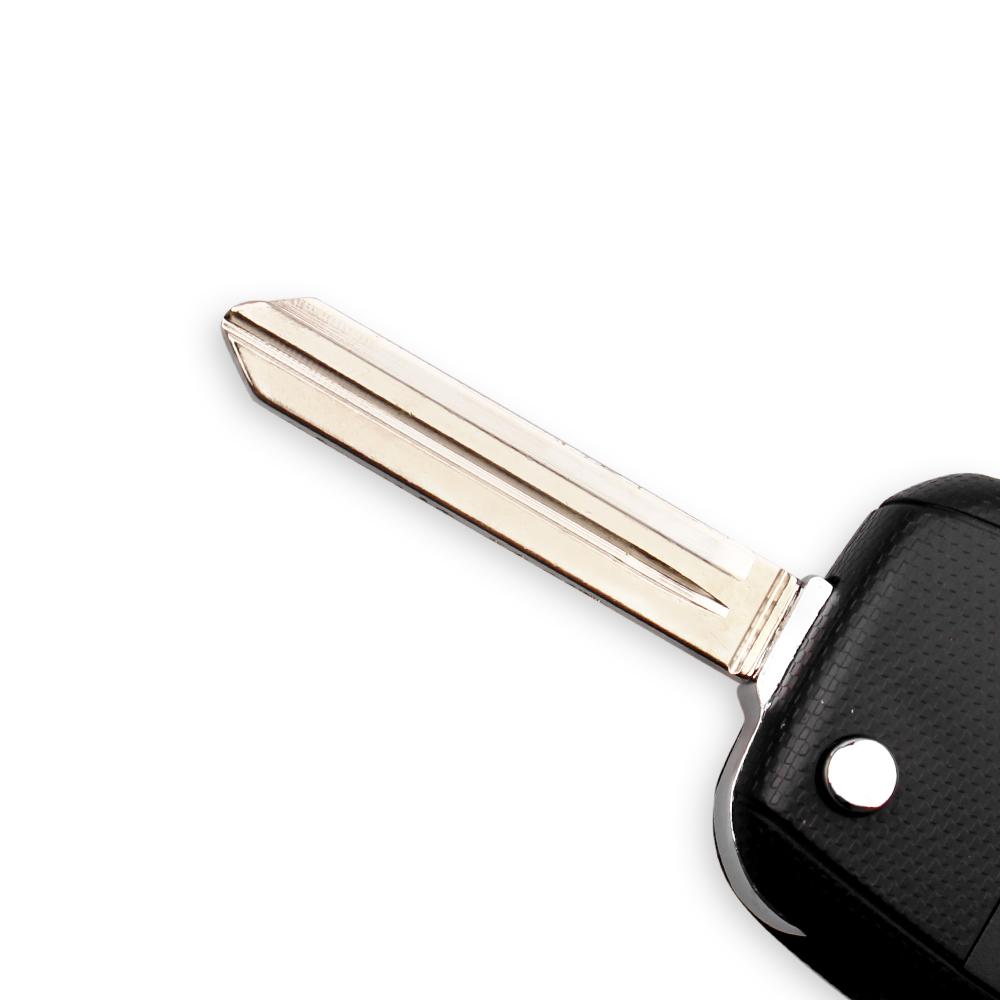 4 Buttons Flip Folding Remote Key Case Fob Housing Key Shell for KIA K3 Sorento Carens K5 K2 Cerato Forte