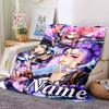 Customizable KPop Demon Hunters25 Throw Blanket – Personalized Name, All-Season Cozy Snug Blanket, Machine Washable, Personalized Blanket